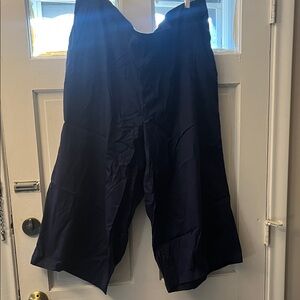 Universal Standard Navy Blue Wide leg pants